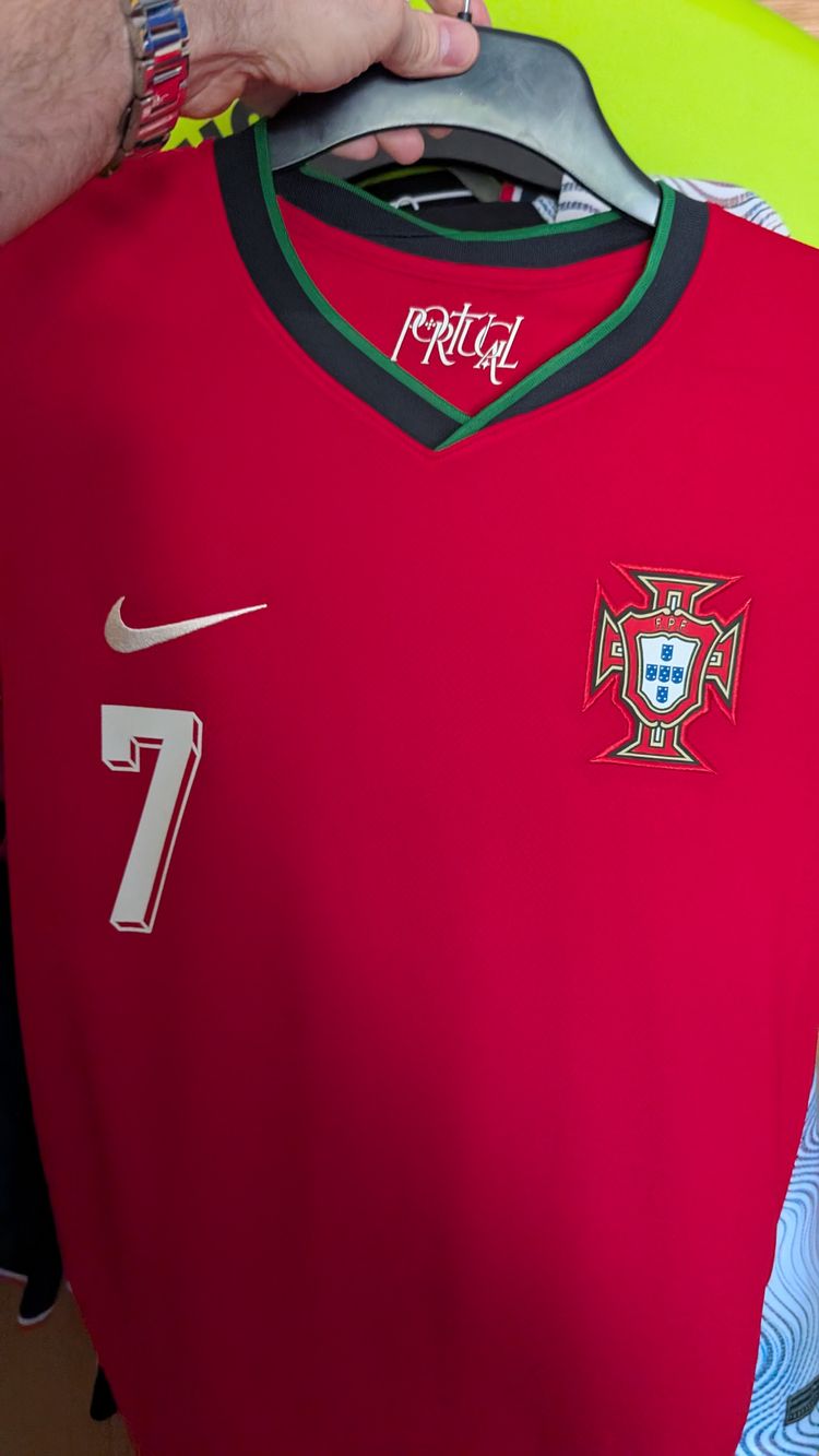 Nike Portugal 2024 Ronaldo #7 Football Shirt bnwt xl obraz 2