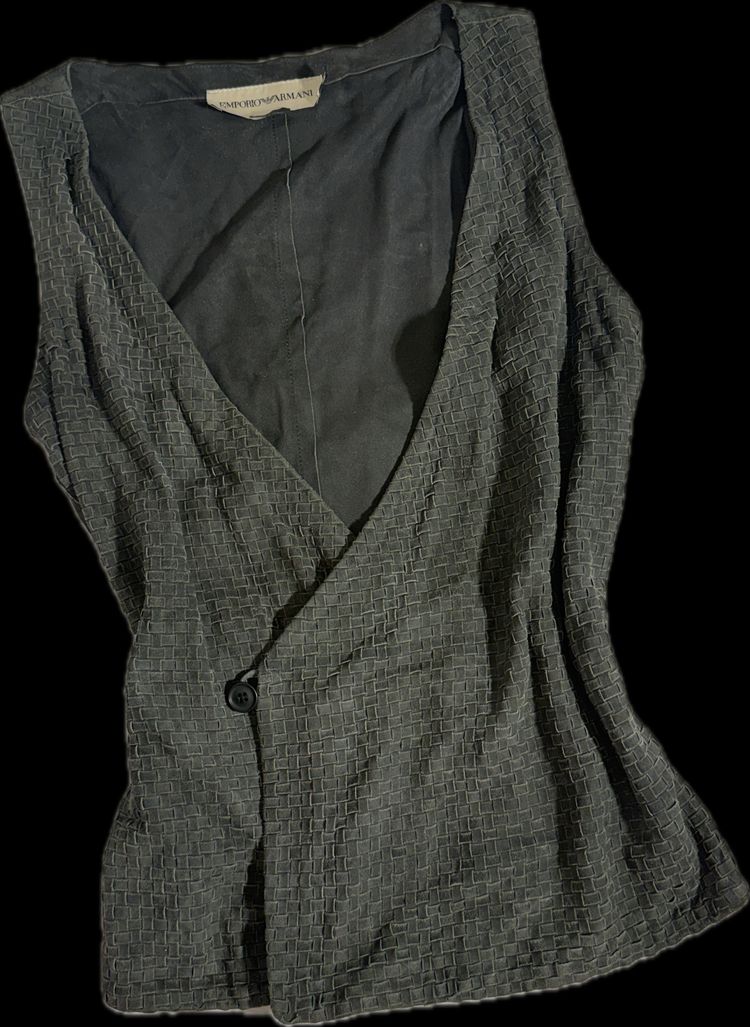 Vintage Emporio Armani Women'S Vest