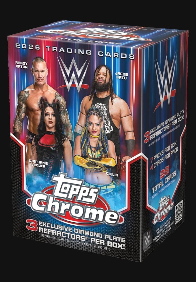 Topps Topps Chrome Wwe 2026 Value Box product image