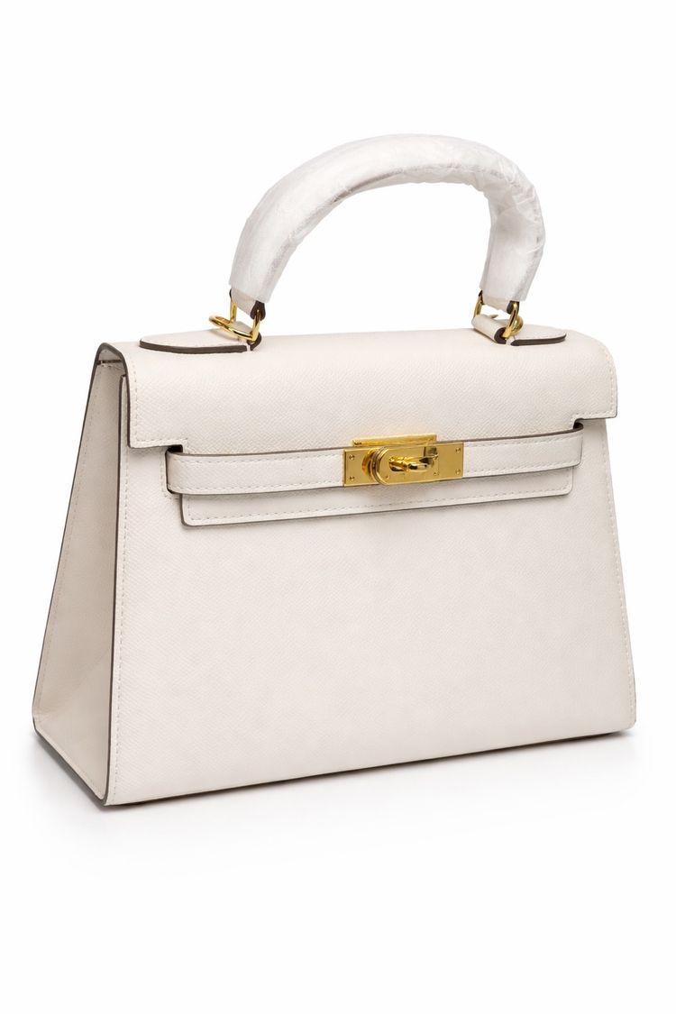 Hermès White Structured Handbag product image