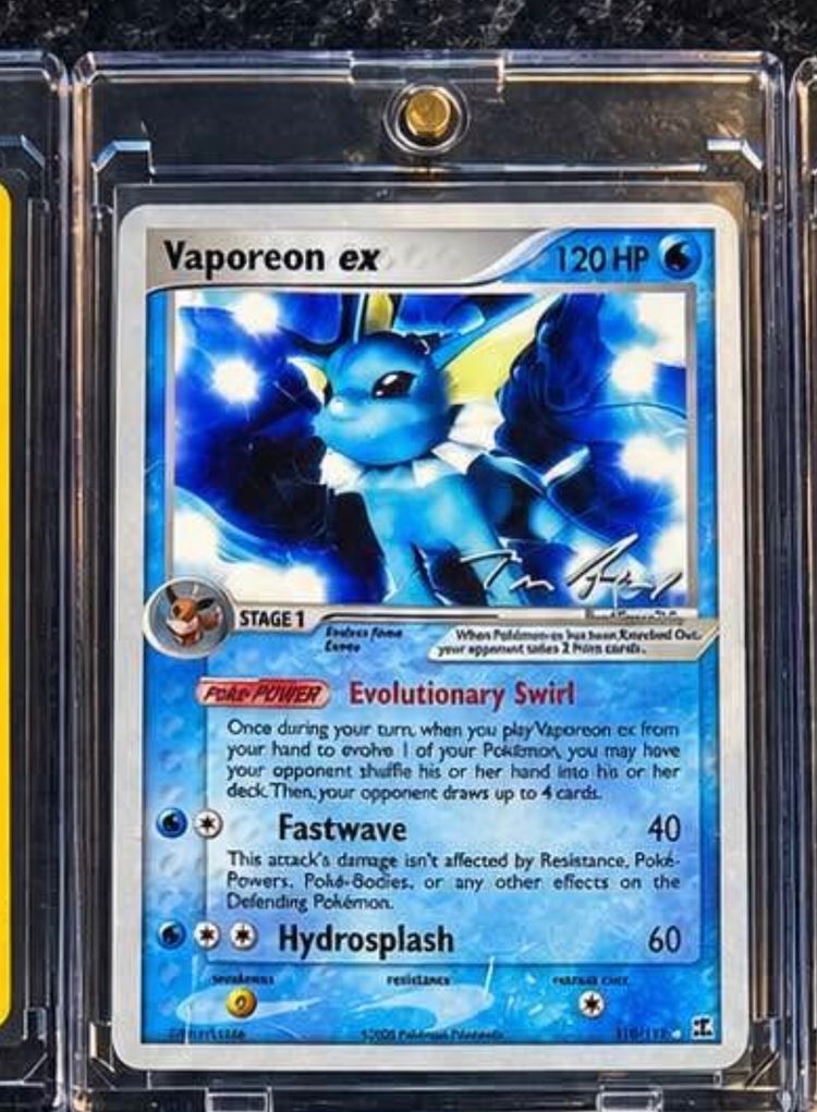 Vaporeon Ex WORLD CHAMPIONSHIP obraz 1