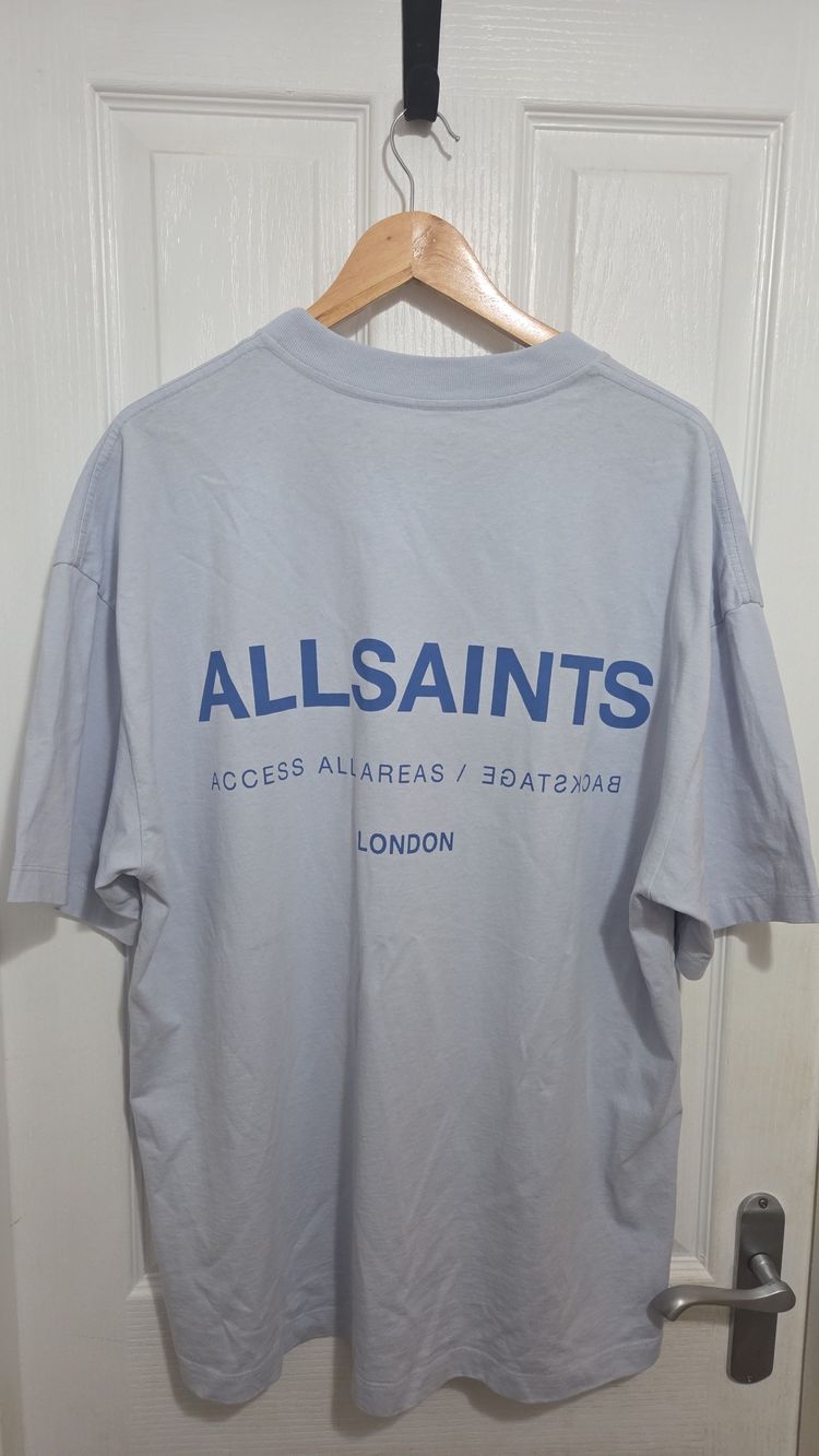 Allsaints Oversized Graphic T-Shirt Mens Large image 1