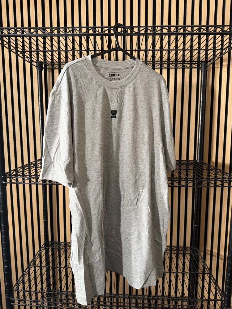 B129 DJK Grey Black Logo T-Shirt Brand New 