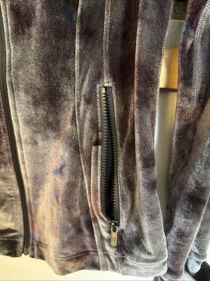 Lululemon Velvet Define Jacket *VelourInterstellar Dark Grey Multi 6 Uk 10 New image 3