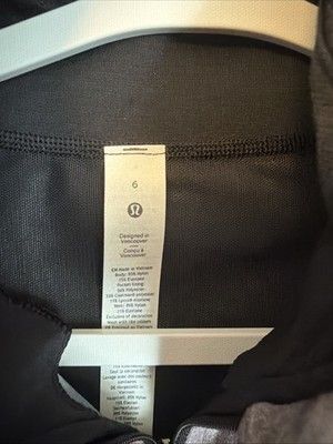 Lululemon Velvet Define Jacket *VelourInterstellar Dark Grey Multi 6 Uk 10 New image 5