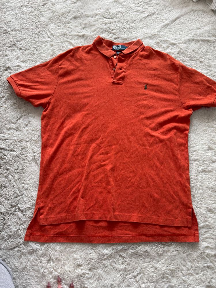 Polo By Ralph Lauren Orange Polo Shirt