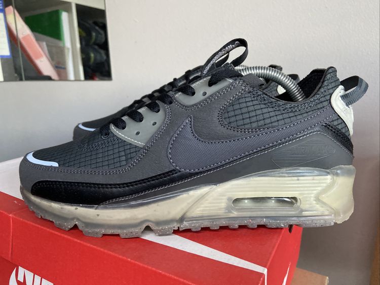 Nike Nike Air Max 90 UK7.5 Terrascape Dark Smoke Grey Black Lime Ice In Original Box  product image