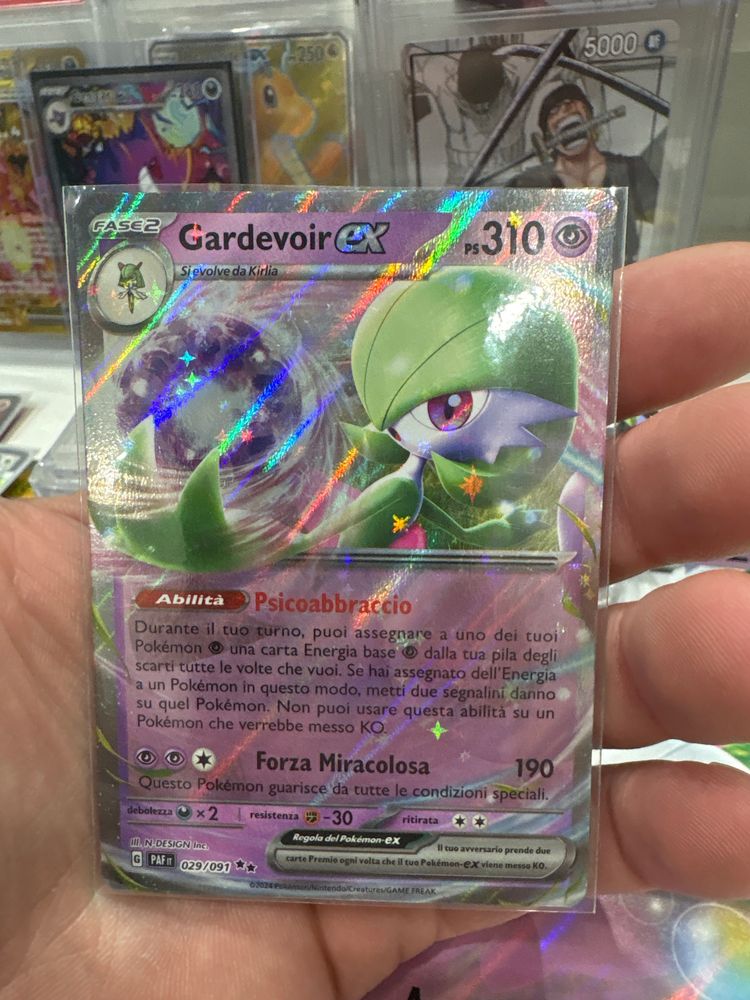 Gardevoir Ex Trading Card imagen 1