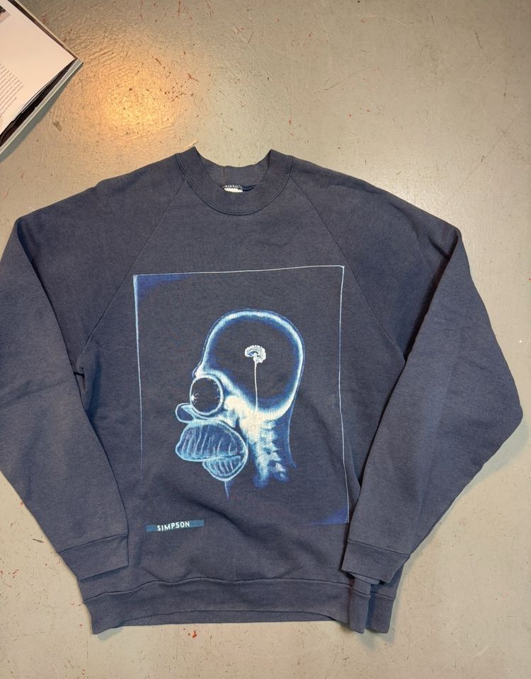 Black Sweatshirt With Graphic Print