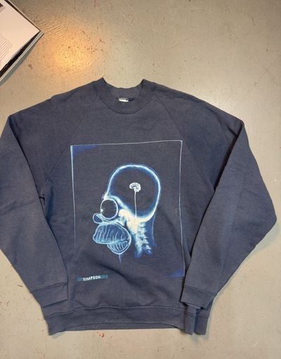 Black Sweatshirt With Graphic Print