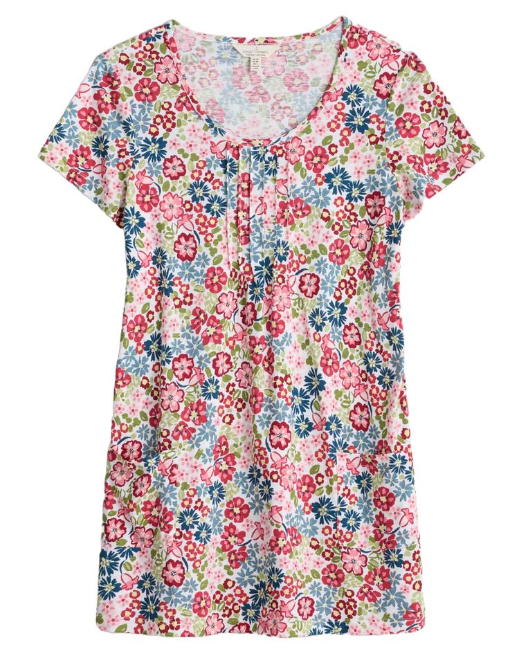 Women's Busy Lizzy Tunic in Flowery Painting Chalk 3