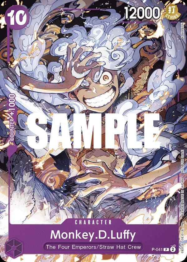 Immagine di Monkey.D.Luffy P-041 Promo - ENG 1