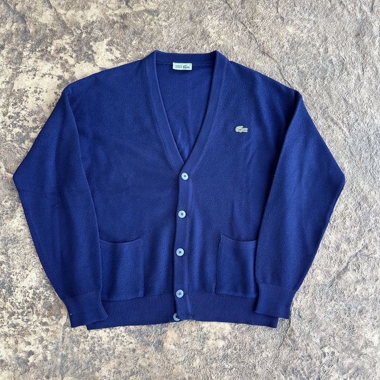 Lacoste Lacoste Blue Cardigan Sweater product image