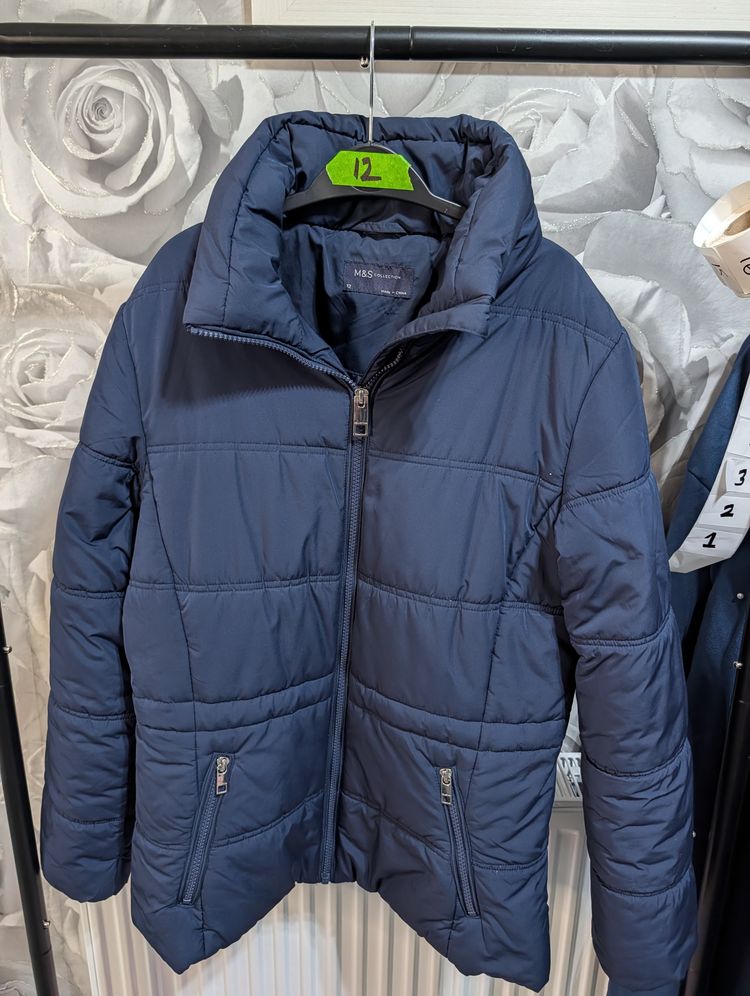 M&S Collection Navy Padded Jacket