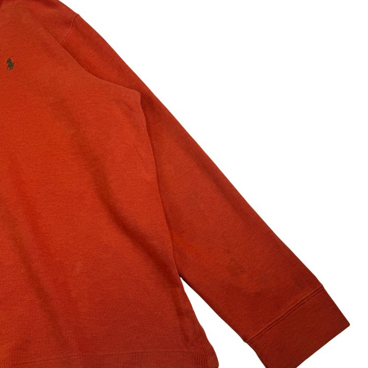 Polo Ralph Lauren Quarter-Zip Sweatshirt Orange image 4