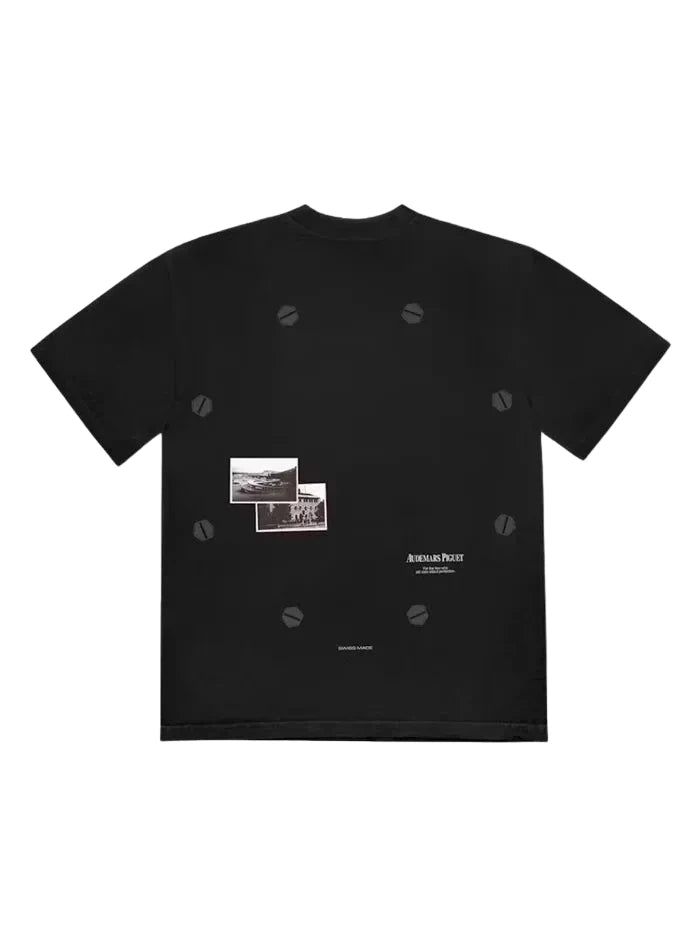 Immagine di Travis Scott CJ x Audemars Piguet Vintage T-Shirt Black 3