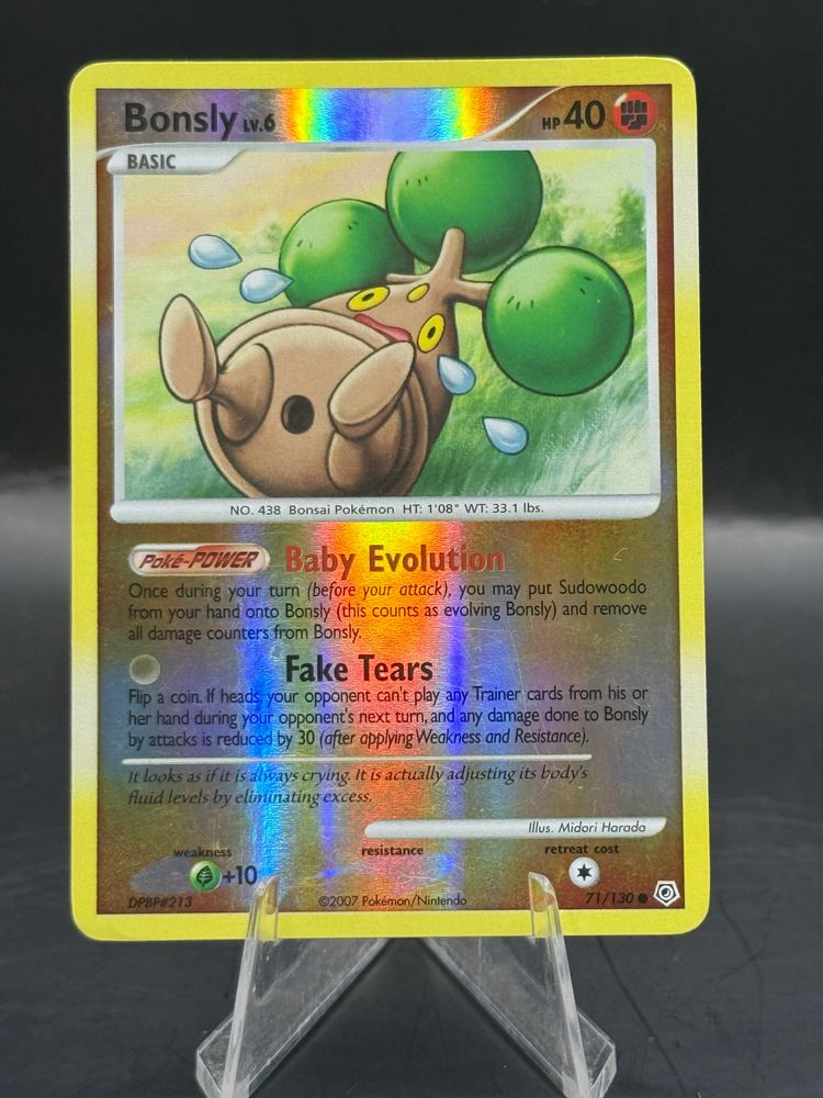 Pokemon Pokemon Bonsly lv6 71/130 (L/P) product image