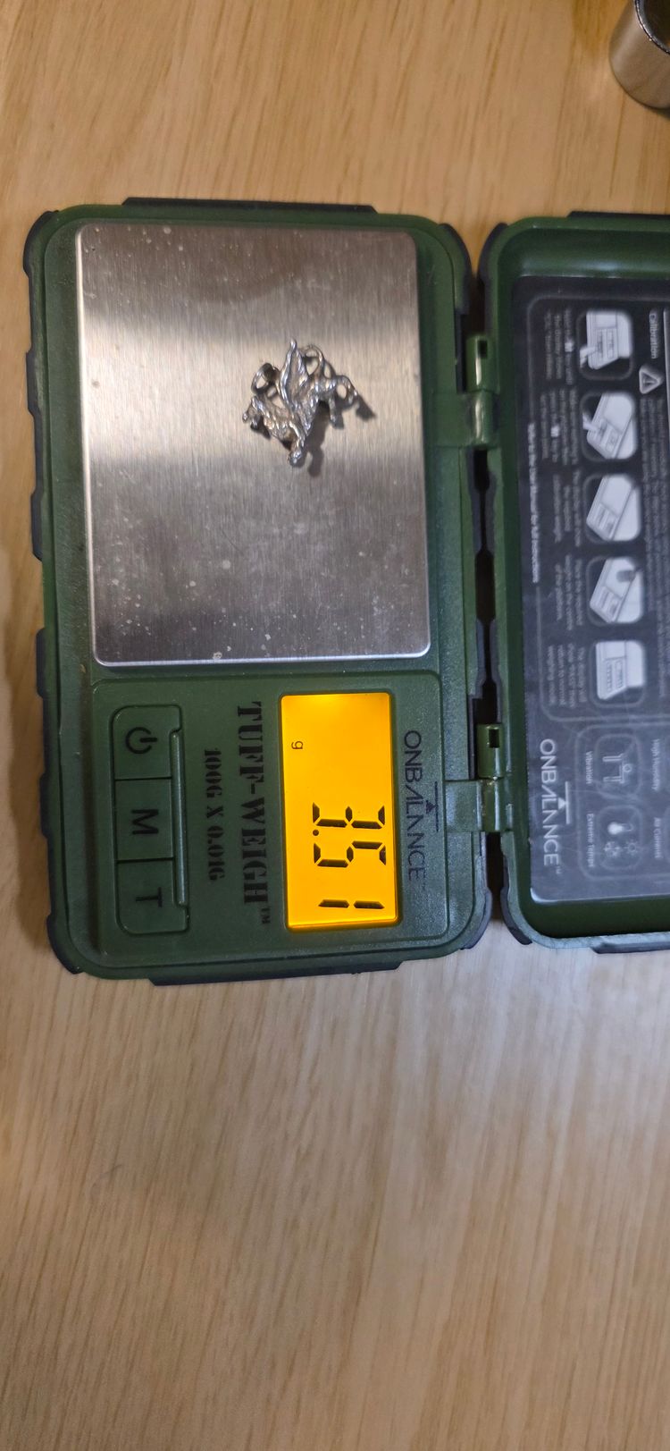 9ct 375 fully hallmarked dragon 3.51grams imagen 6