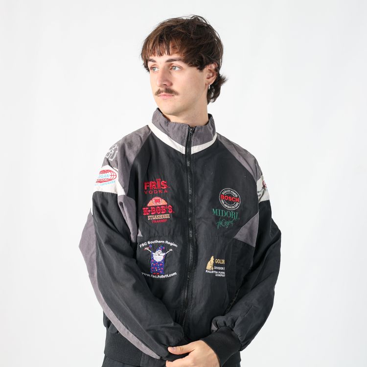 Black 90s  Light Jacket (L)