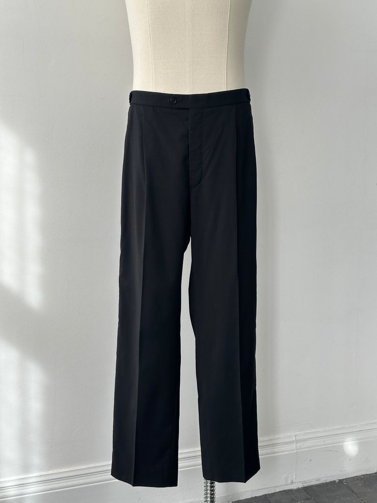 Balmain 2000s Pure Wool Tuxedo Single Breasted Suit - 42S/W34 image 3
