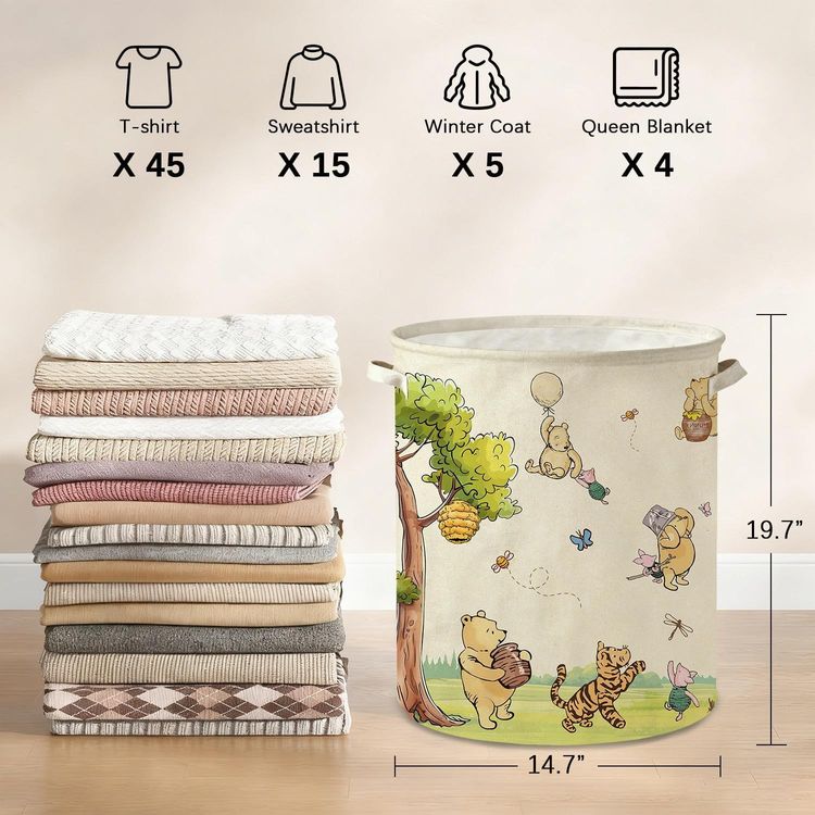 Cartoon Animal Print Storage Basket imagen 2