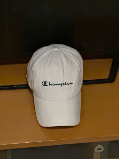 Champion White Baseball Cap