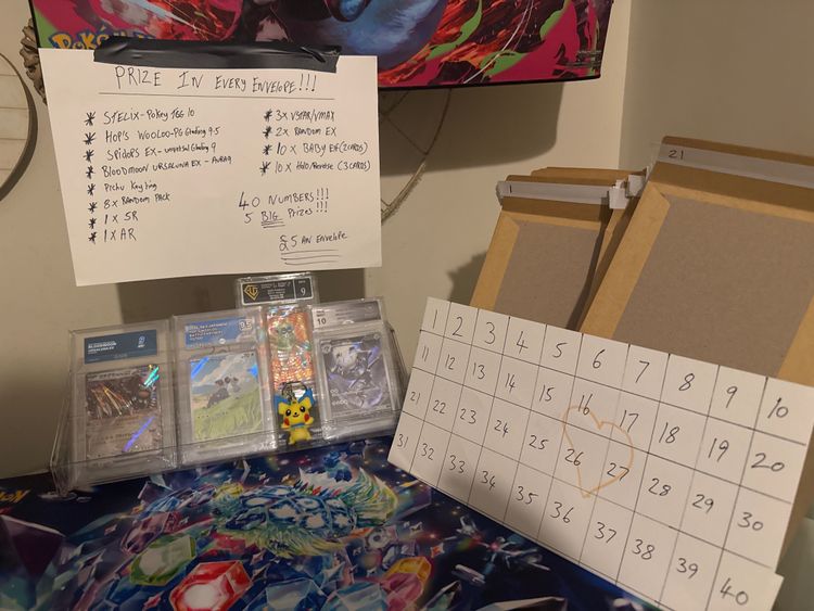 14 Mystery Envelopes - Mega Latias EX 9 or a Pack  