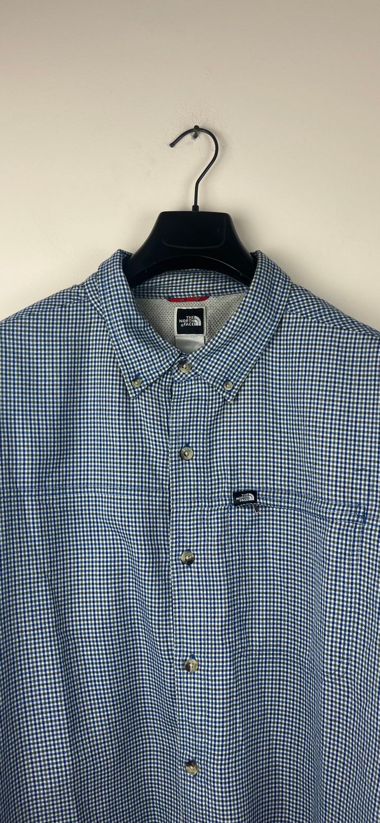 The North Face camicia manica lunga check blu bianca XL image 6