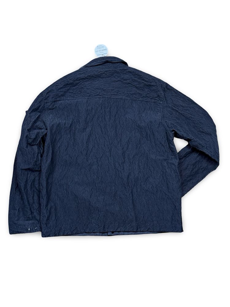 Stone Island Black Wrinkled Corduroy 500-TC Overshirt image 5