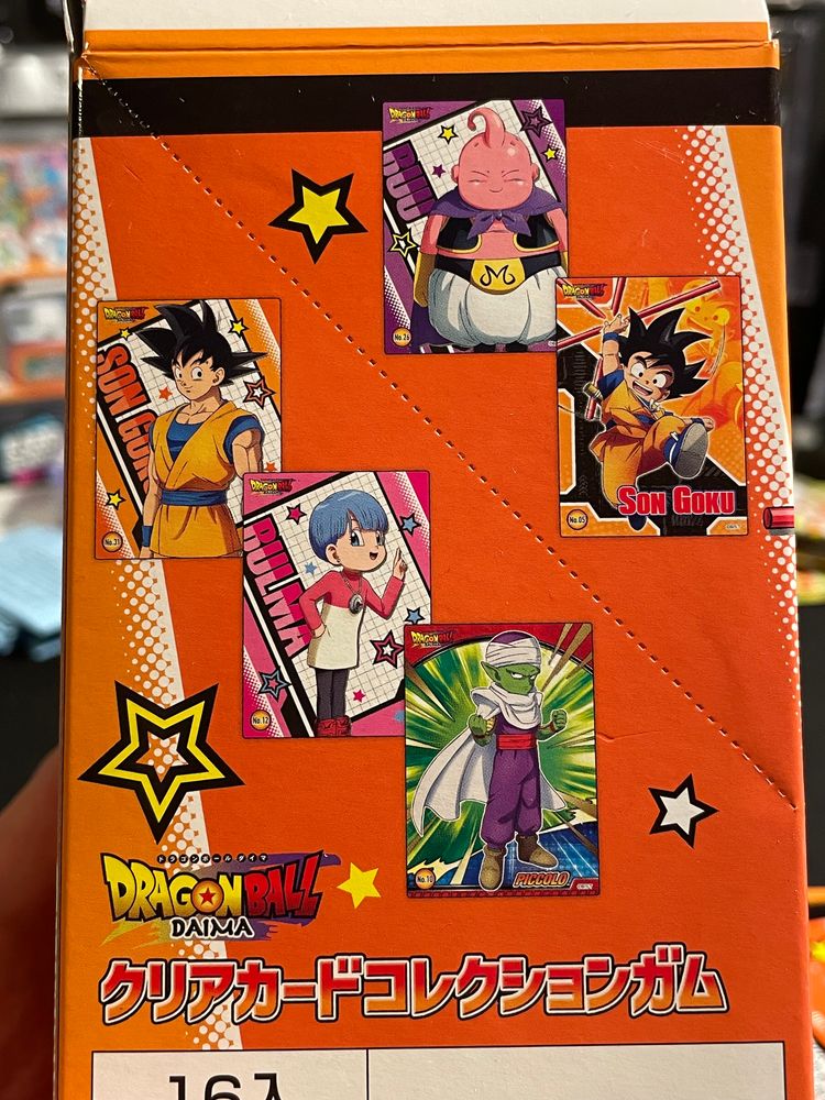 Dragon Ball Daima Clear Card Collection Gum x1 5