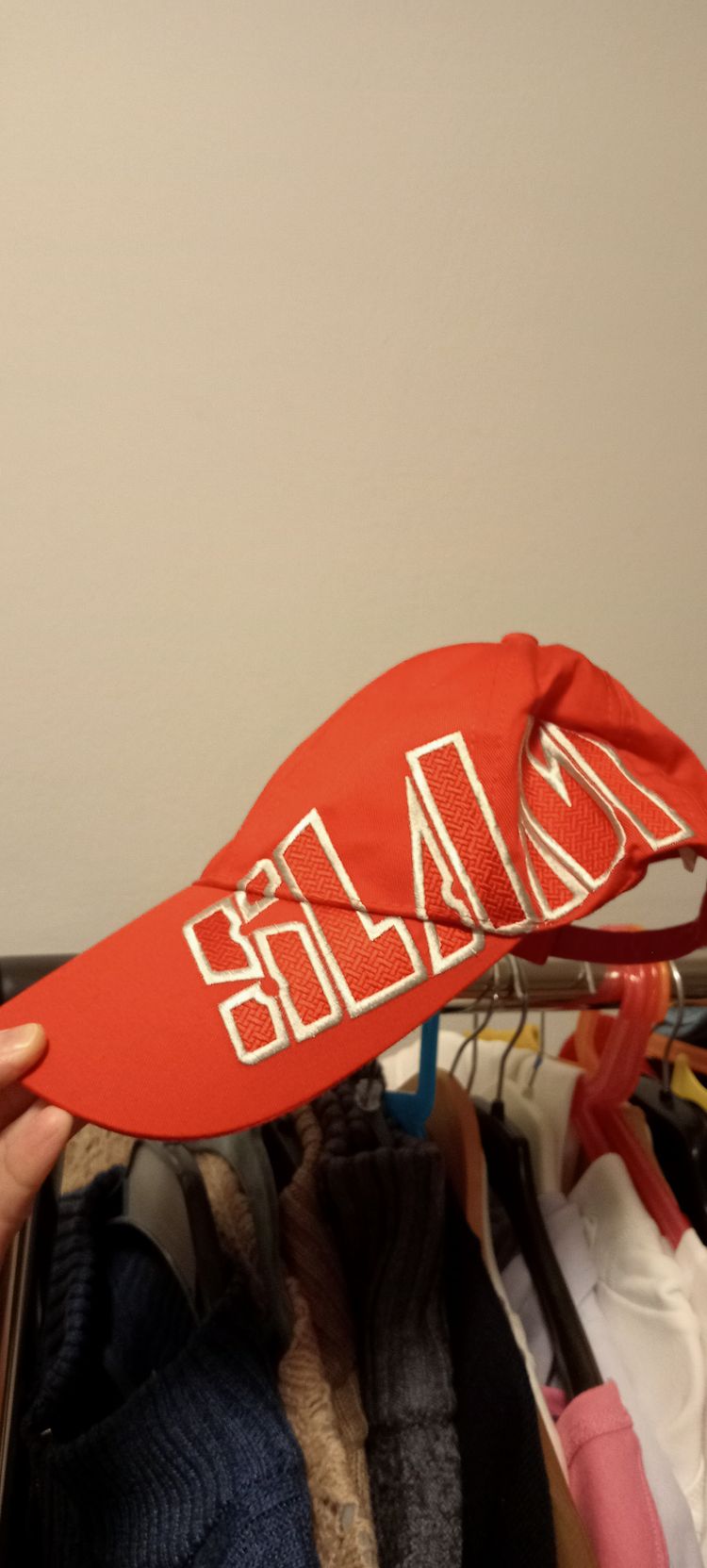 Slam cappellino nuovo rosso  image 2