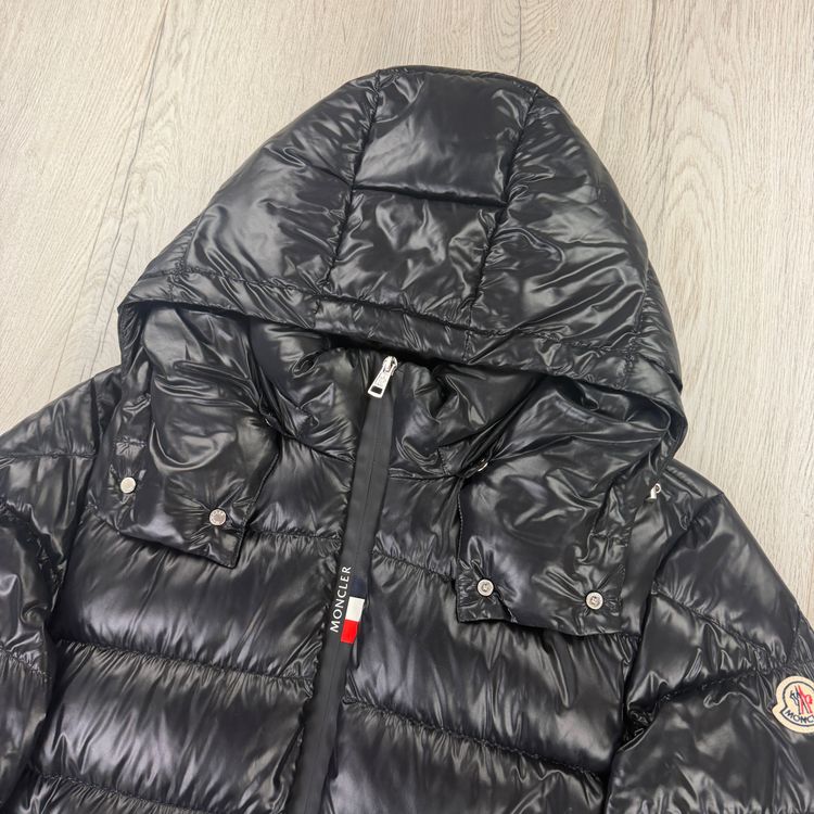 Moncler Men’s Cuvellier Giubbotto Black Puffer Jacket - Size 3 image 3