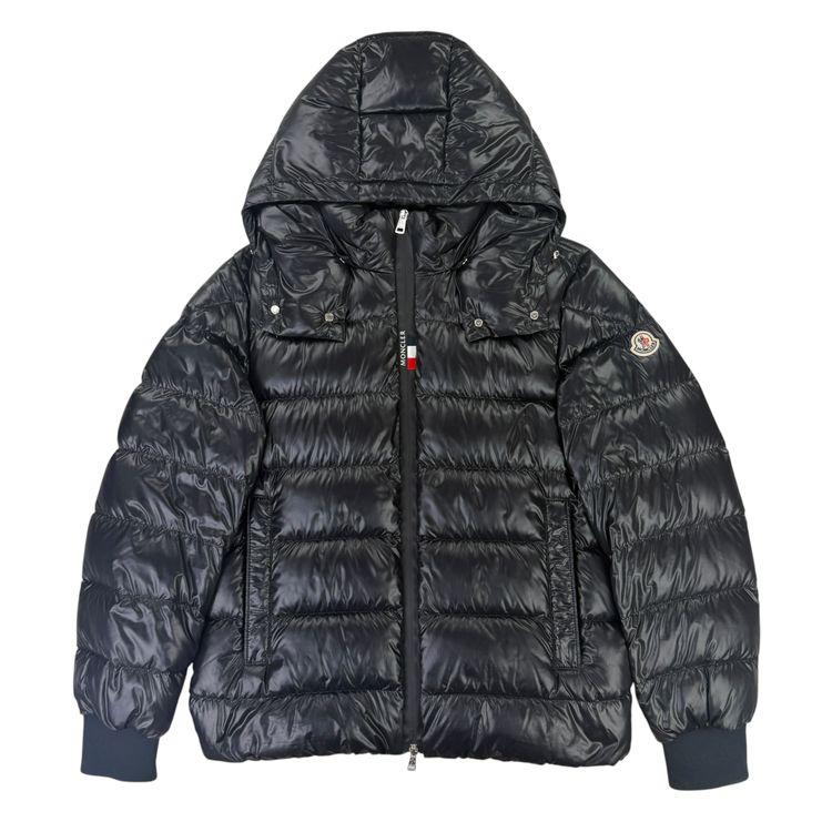 Moncler Men’s Cuvellier Giubbotto Black Puffer Jacket - Size 3 image 1