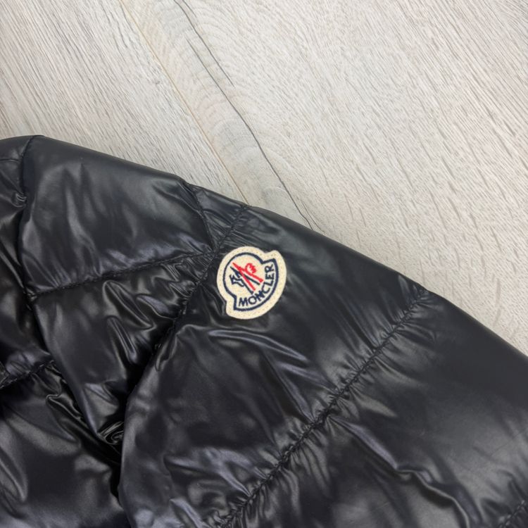 Moncler Men’s Cuvellier Giubbotto Black Puffer Jacket - Size 3 image 6