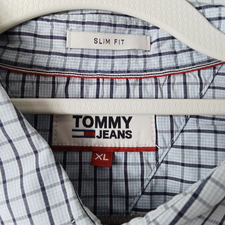 Tommy Jeans Slim Fit Checkered Shirt image 2