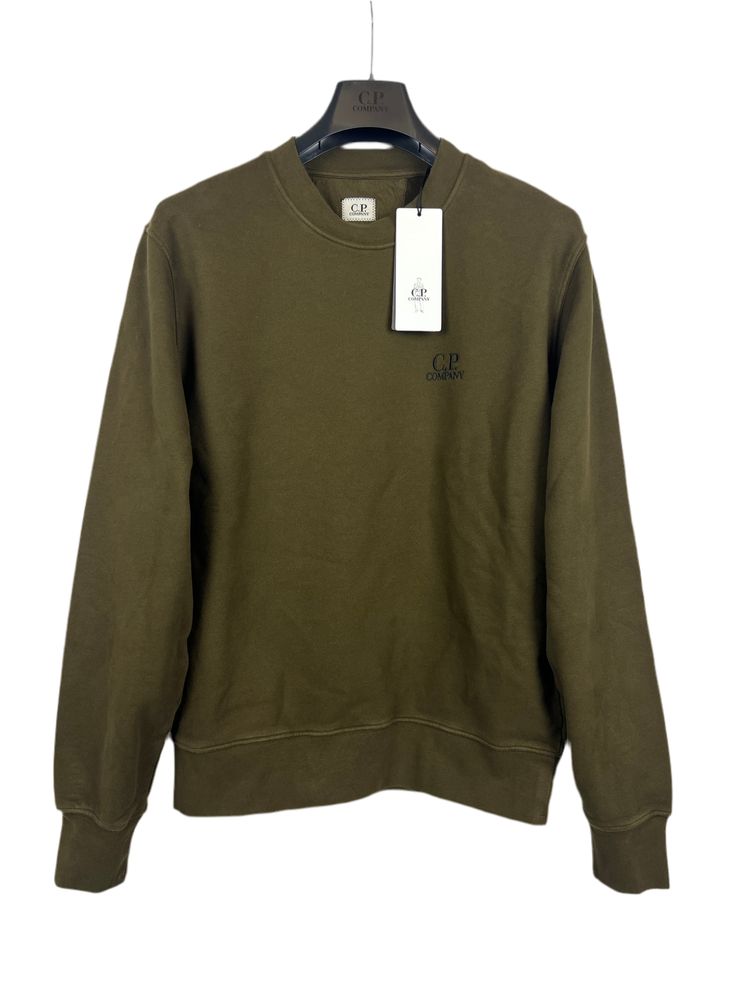 Felpa verde C.P. Company (nuova con cartellino) - Taglia S