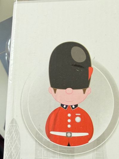 A British Guard Money Box