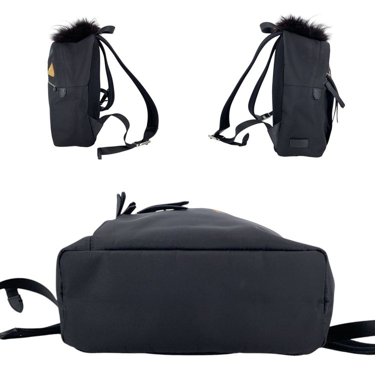 Fendi Leather Backpack Monster imagen 9