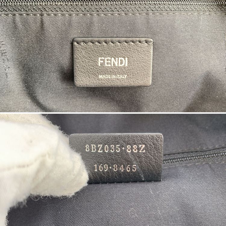Fendi Leather Backpack Monster imagen 3