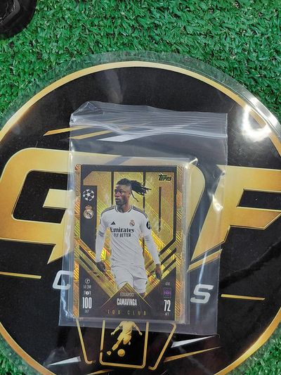 Lote 4 cartas 100 Club Match Attax 24 25