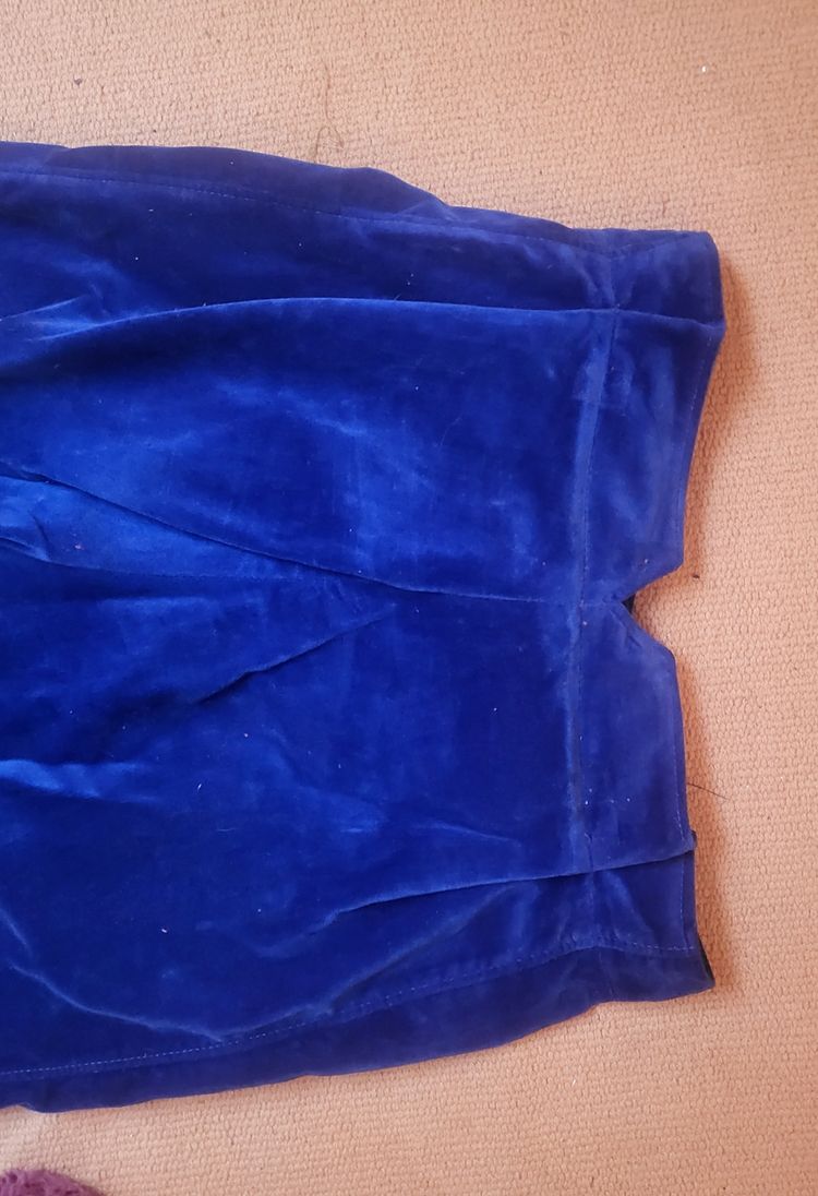 Blue Velvet Pants image 4