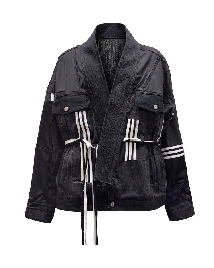 Kimono Upcycling A-Black