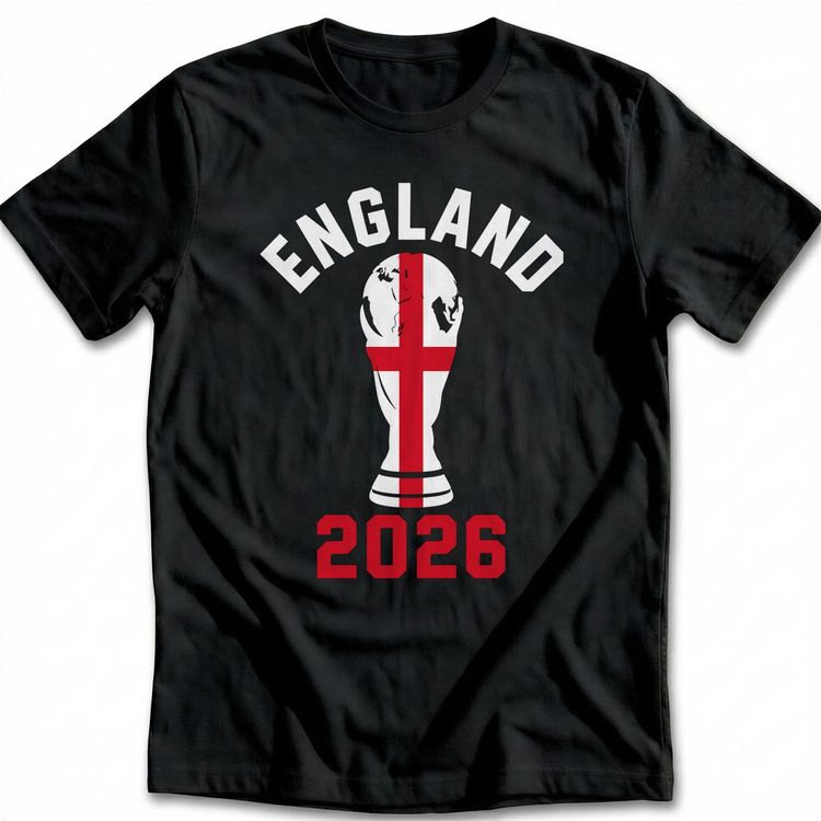 World Cup Trophy Silhouette Football T-Shirt EU 5