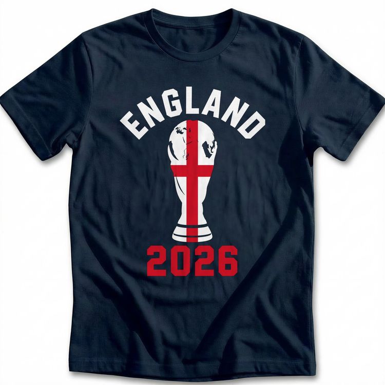 World Cup Trophy Silhouette Football T-Shirt EU 2