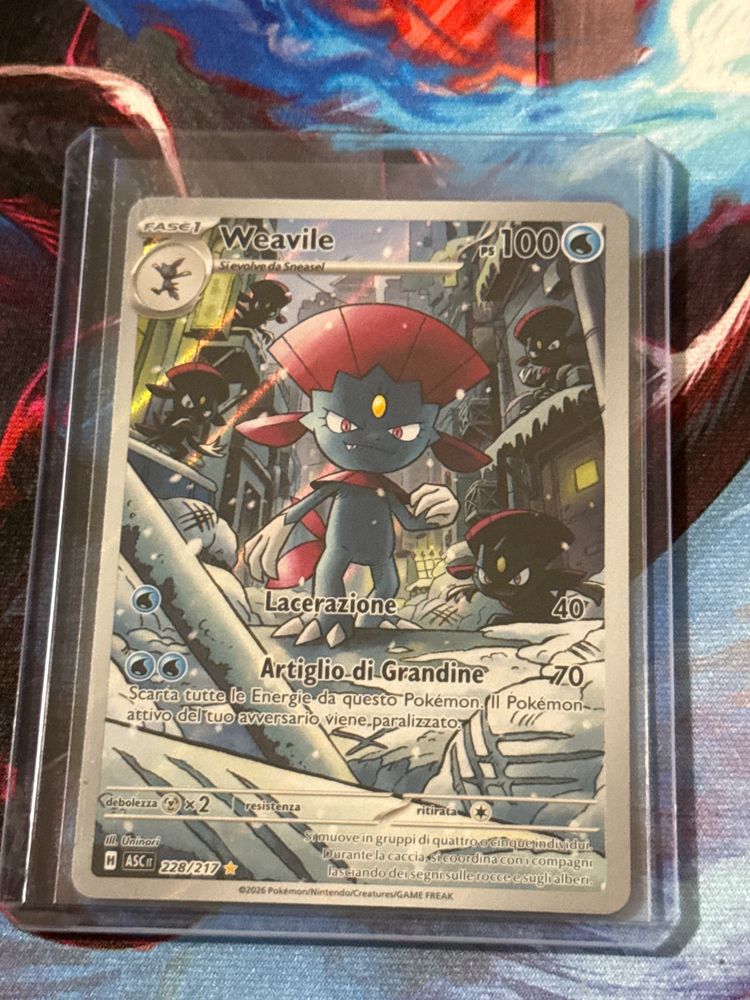 Weavile Pokémon Card