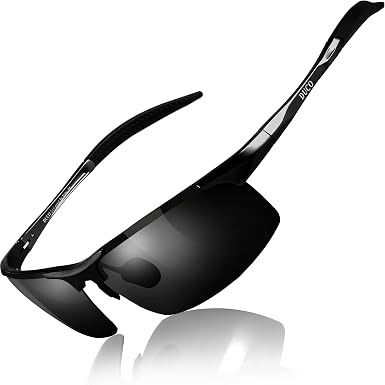 Black Sports Sunglasses image 1