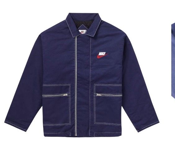 Supreme x Nike Double Zip Quilted Jacket 