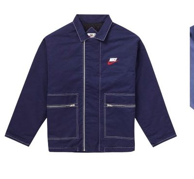 Supreme x Nike Double Zip Quilted Jacket