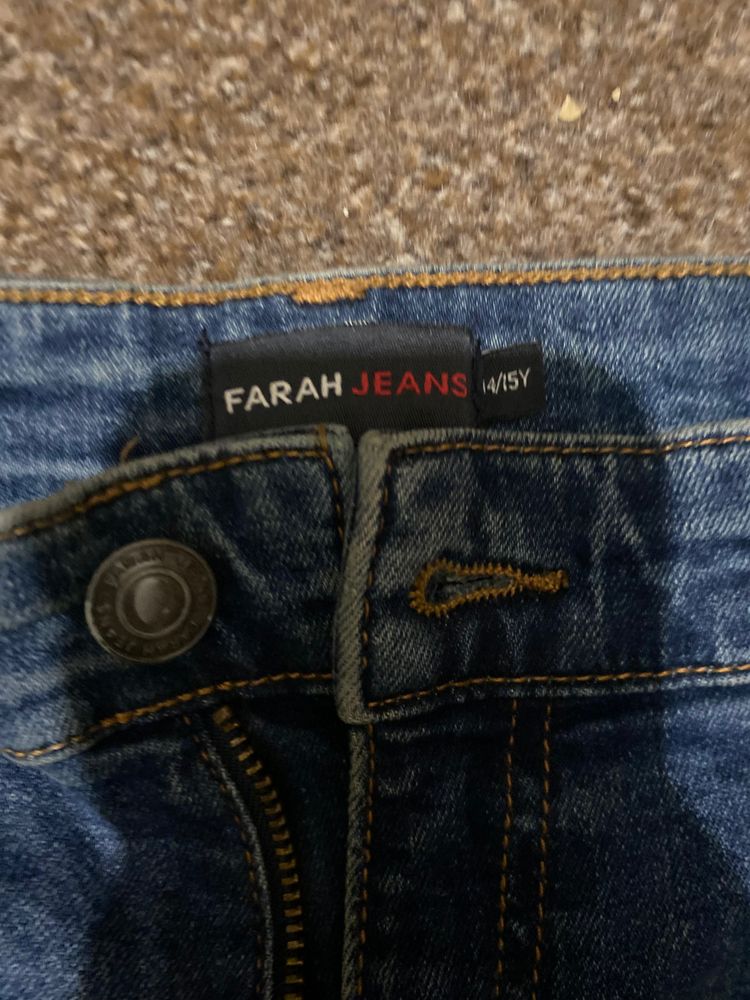 Farah Jeans Blue Denim Jeans obraz 6