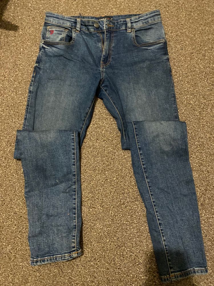 Farah Jeans Blue Denim Jeans obraz 7